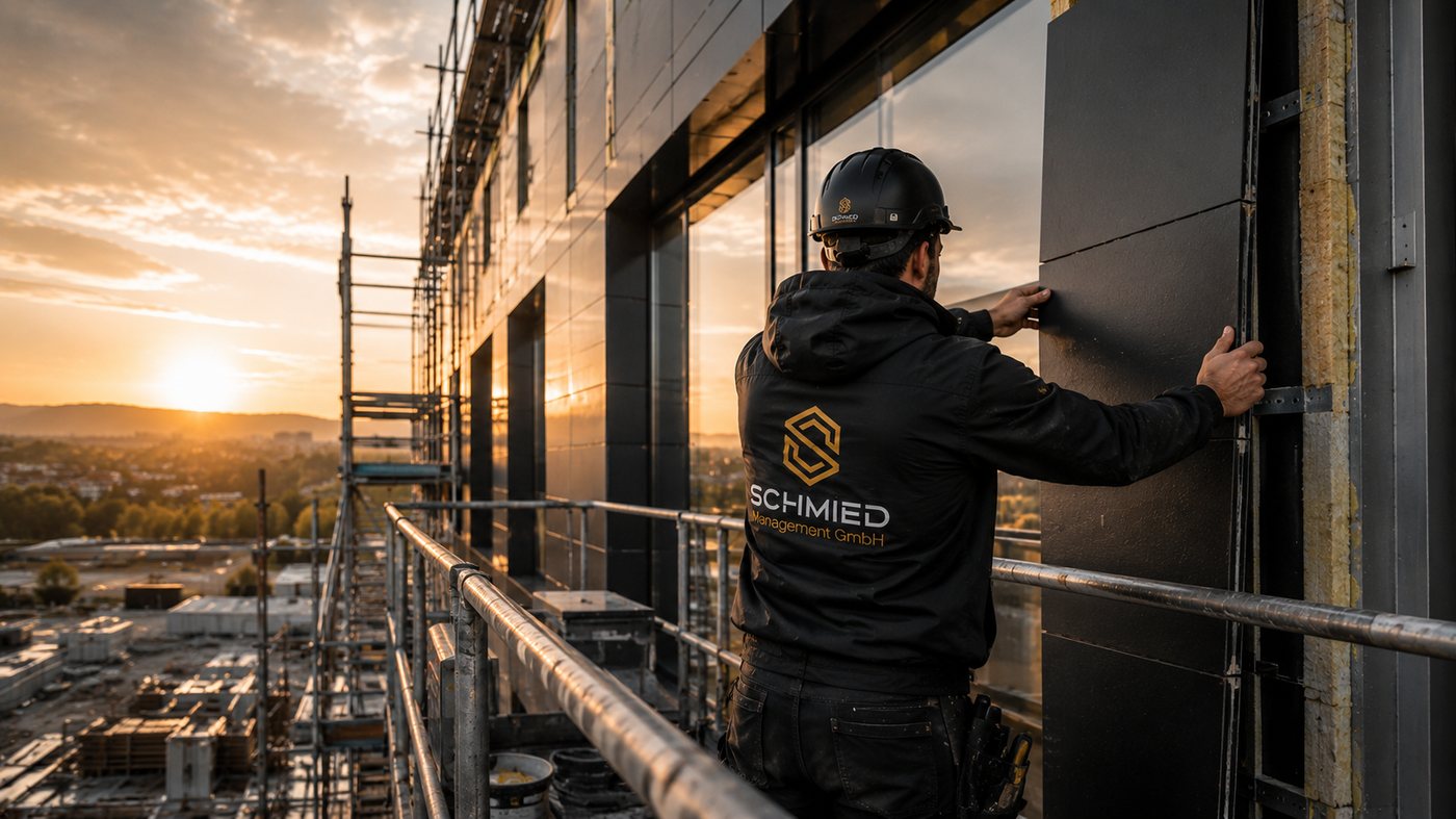 Fassadenarbeiten – Schmied Management GmbH