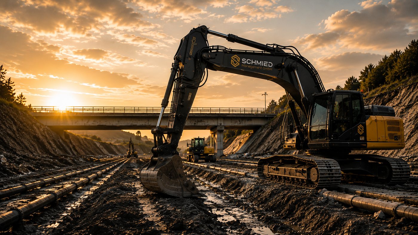Tief- & Straßenbau – Schmied Management GmbH
